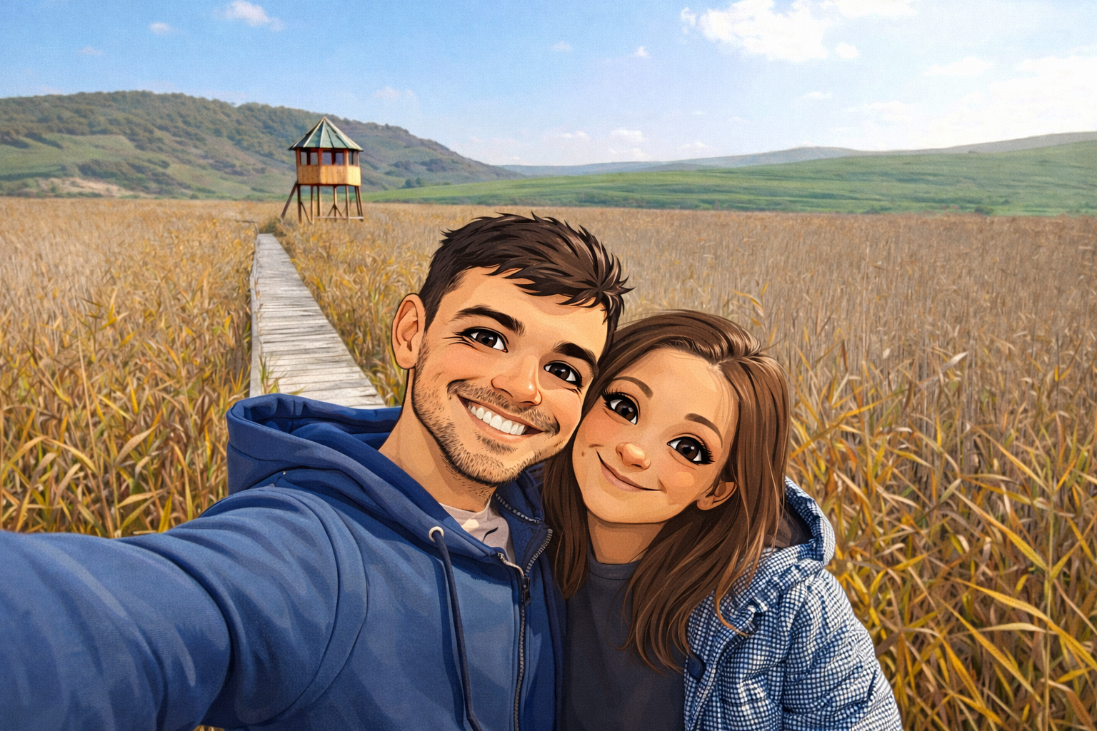 andy and andie on vacation while andie was pregnant