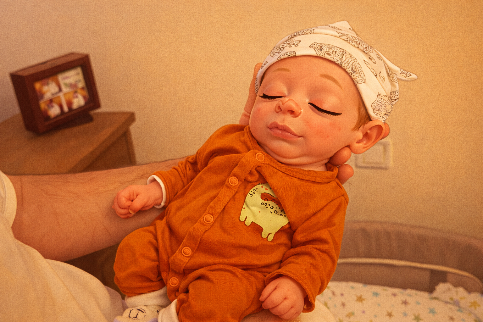 early days of newborn mike
