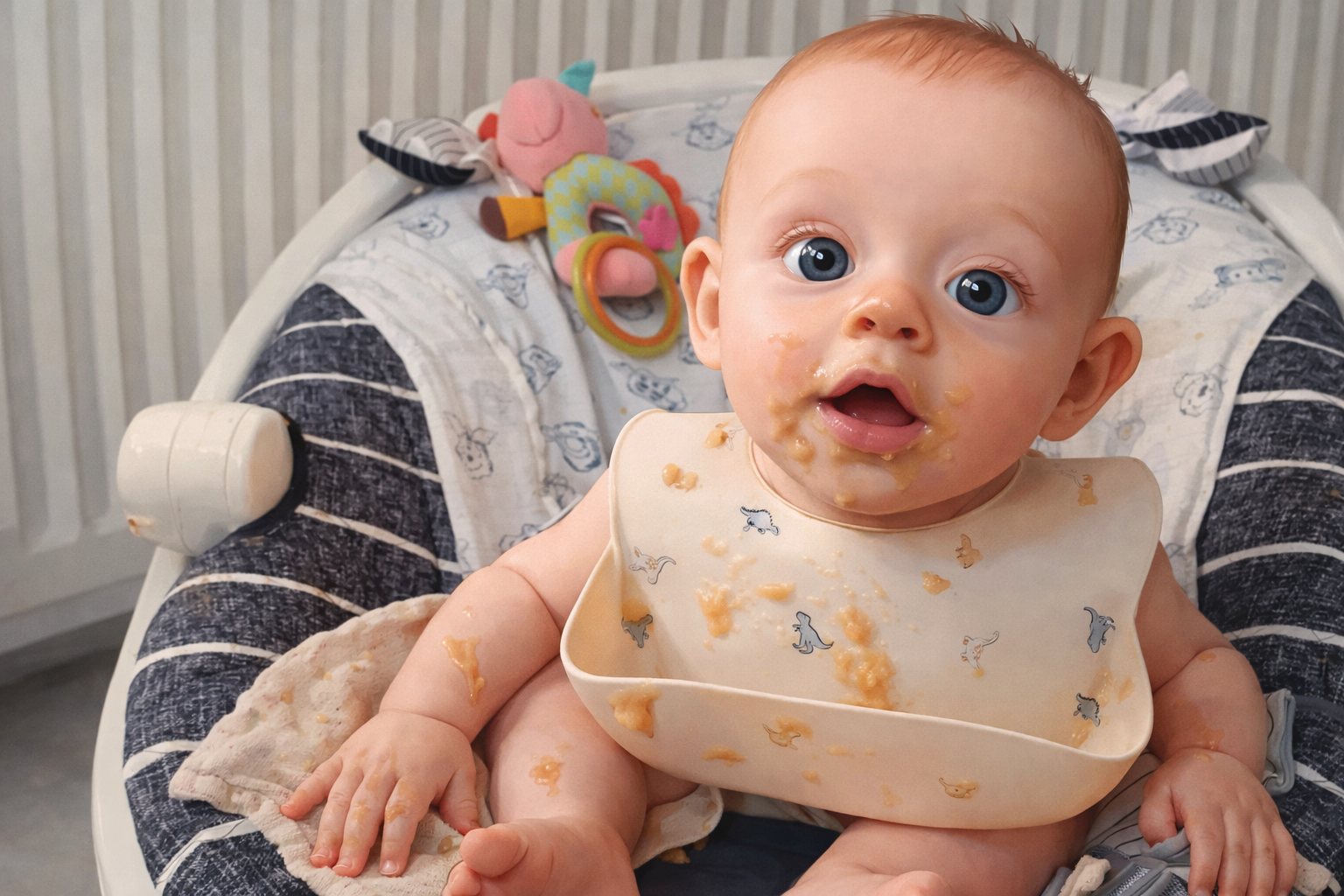 mike starting solid food