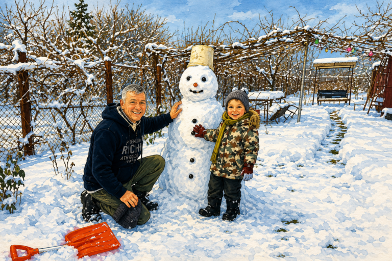 mike with his grandfather